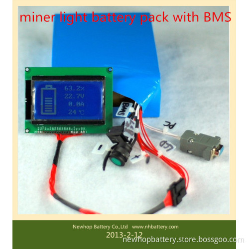 18V 20ah LiFePO4 Battery for Miner Light Battery